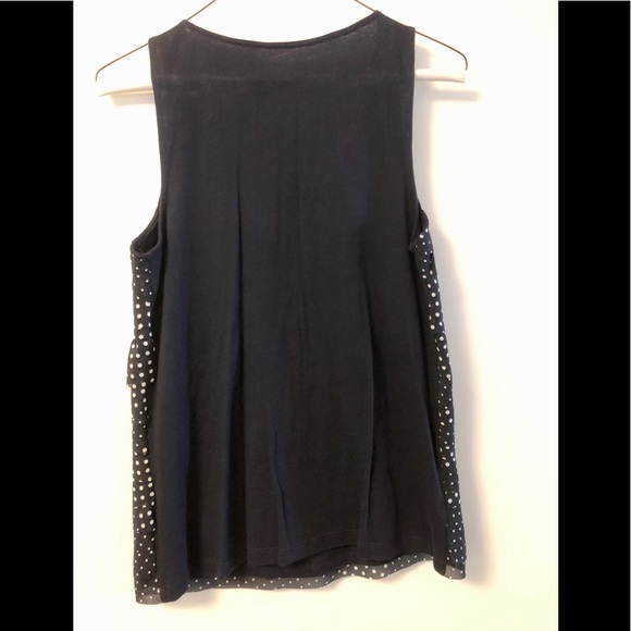 Loft top - XS- NWT - Navy blue and white - Picture 2 of 6